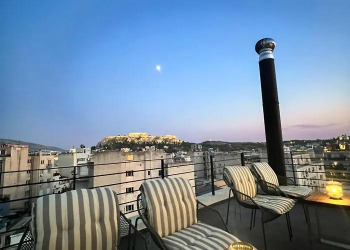 Aelis Suites In Psyrri - Rooftop Access & Acropolis View
